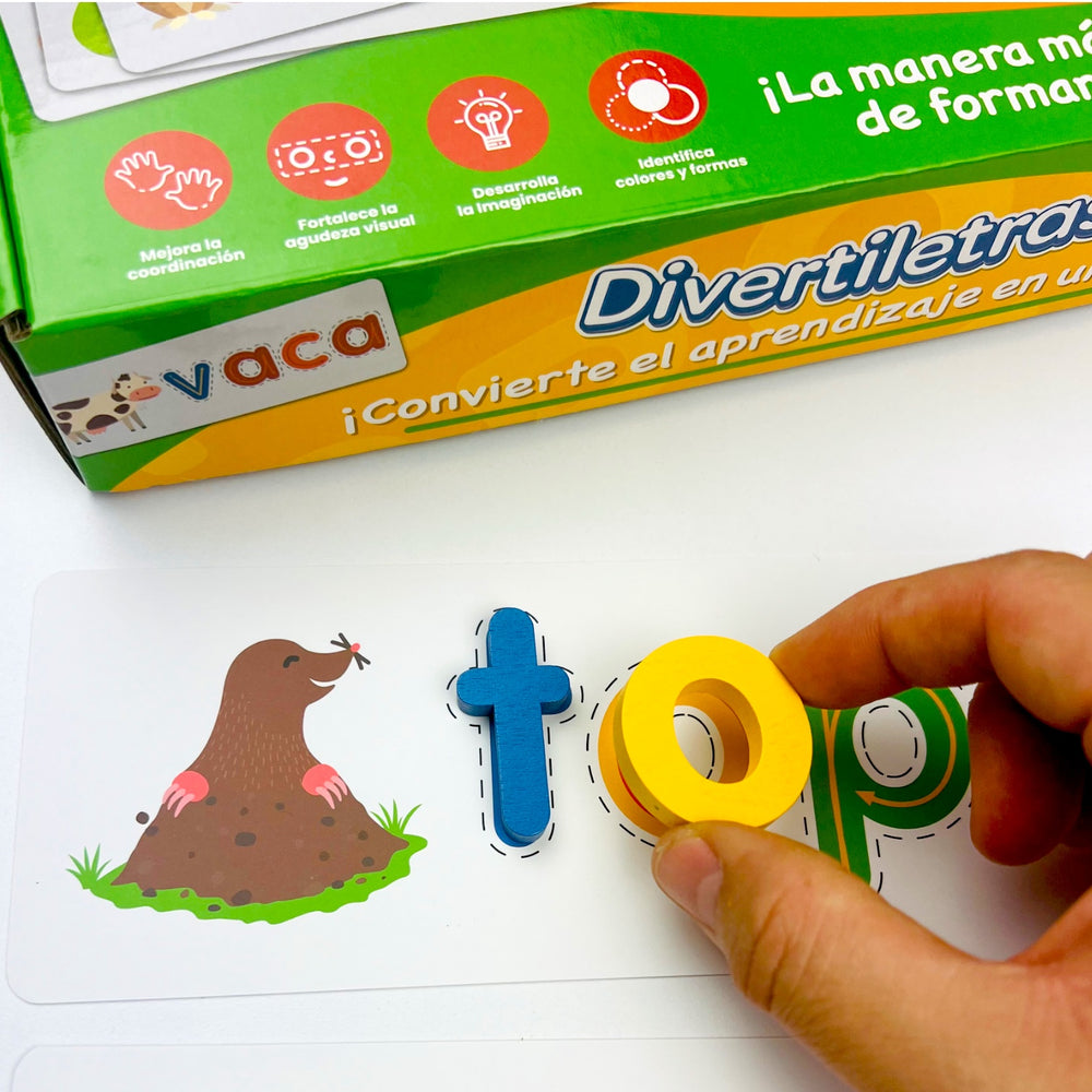 El juego del stop para que los niños aprendan a leer y escribir